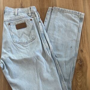 Vintage Wrangler Light Blue Denim Jeans